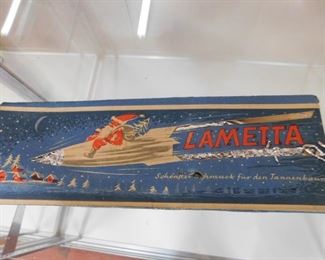 Old German Lametta/Tinsel in Original Package