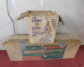 Boxes for Tree and Color Wheel