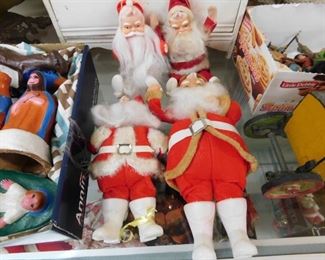 Vintage Santa Claus Dolls