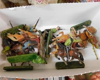 Elastolin German Cowboys and Indians