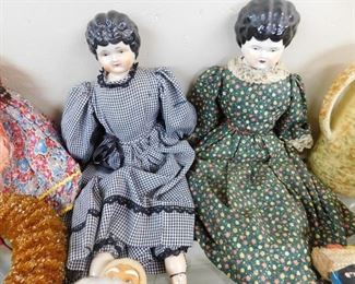 Porcelain Head Dolls