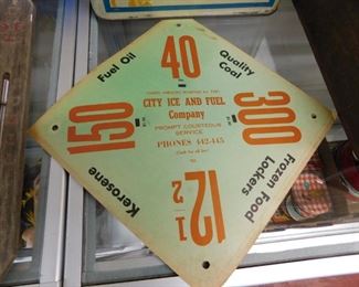 City Ice and Fuel Advertising Premium