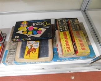 Vintage Childrens Games, Puzzles and Paint Sets
