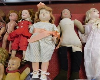 Old Bisque and Composition Dolls