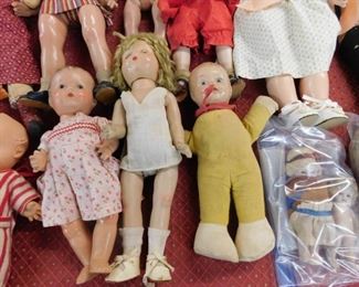 Assorted Old Dolls(Horsman, American Character and more)