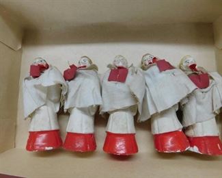 Old Set of Christmas Carolers