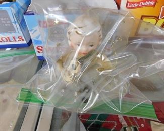 Vintage Christmas Angel Figurine