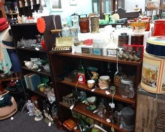 50% off all items pictured! Shelving for sale