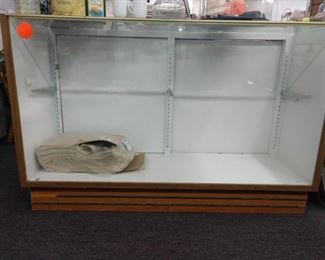 Display cases for sale (pictured wood/glass) other displays available are all glass