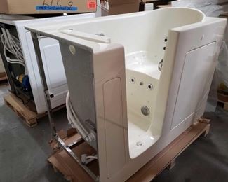 413: Therapy Tubs Model 3055 with Jets and Pump
Measures approximately 30" x 55" x 39" tall
 	 	 	 	 	 