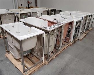 506: 7 Therapy Tubs Various Models and Sizes
Models: 2545 41" tall, 3052 42" tall, 3052 41.5" tall, 2653 39.5" tall, 3052-WL 43" tall, 3052 41" tall, and 2853 39" tall
