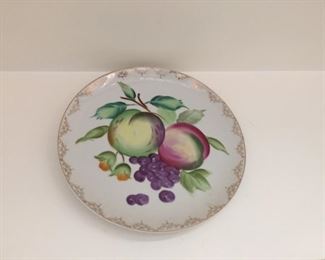 Floral Plate.