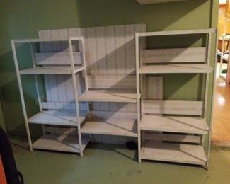 White Shelving Unit