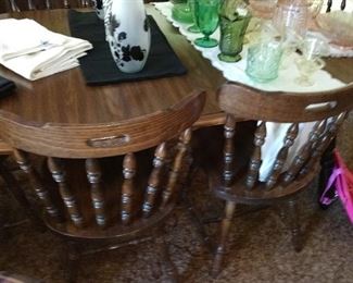 TABLE WITH SIX CHAIRS