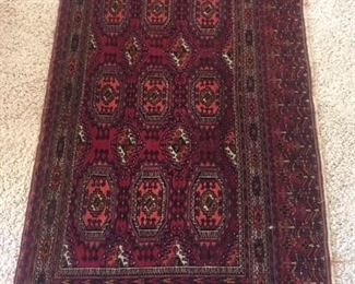 Bokara area Rug.  32" X 56"
