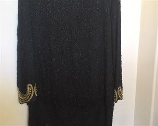Laurence Kazar Beaded Dress