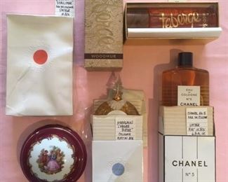 Vintage fragrences.  Unused, mint in box.