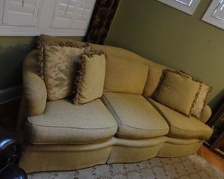 Couch is 96" long (great for taking a nap!)