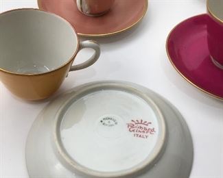 Richard Ginori Espresso Cups—Set of 4