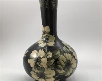 Lambeth Doulton Faience 1878 Vase with Artist Signature