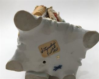 Sitzendorf Porcelain Figurine