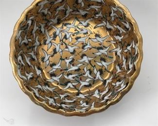 Genuine Kutani porcelain bowl