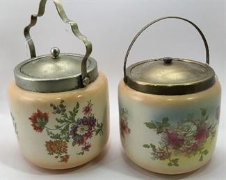 Vintage Biscuit Jars.