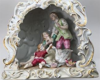 Victorian Porcelain Diorama