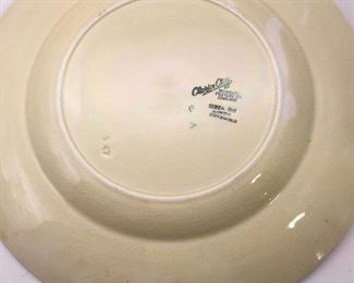 Rare Clarice Cliff Newport Pottery Co England Cotswold Plate