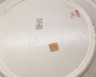 Antique Bonn Germany Porcelain Plate