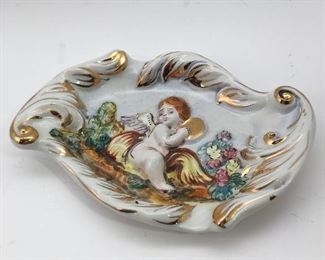 Capodimonte Porcelain Dish