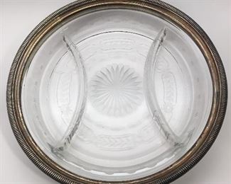 Gorham Sterling Divided Plate