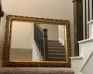 Huge mirror. Beveled. 53”x41”