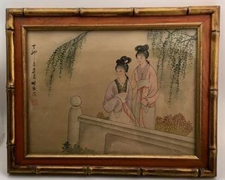 4 Four Seasons Painting on Silk