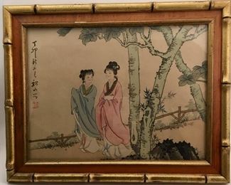 4 Four Seasons Painting on Silk