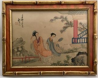 4 Four Seasons Painting on Silk