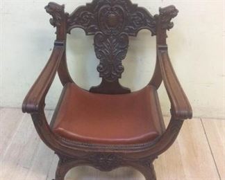 furniture savonarola chair