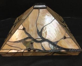 lighting stained glass shade