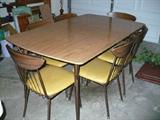 Chromcraft "Chromantic 66" Dinette w/6 Chairs