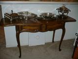 Nice selection of silverplated items