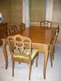 Bassett Dining Table and 6 Chairs