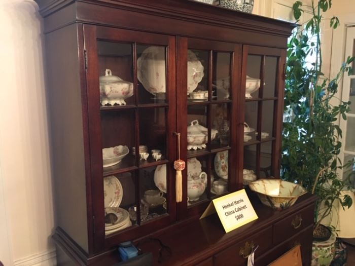Henkel Harris china cabinet