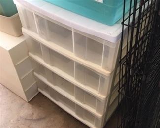 Some of the many storage units available