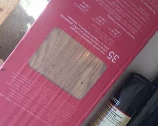 New unopened Pergo flooring