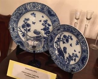 Blue & White china from the Smithsonian