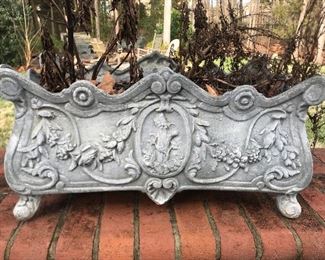 Cast iron planter (two for sale)