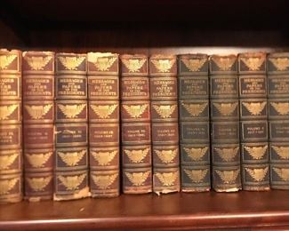 Volume of 10 "Messages and Papers of the Presidents"