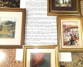 Margi Cochran mini framed artwork