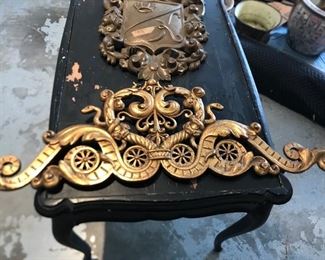 Decorative metal piece