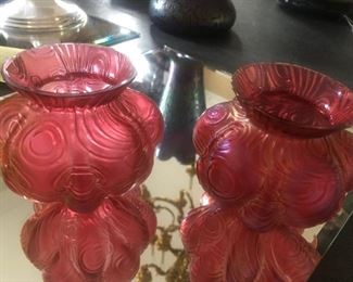 Pair of Loetz vases